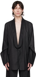 Ann Demeulemeester Black Adriaan Blazer