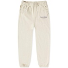 Sporty & Rich Men's Club Sweat Pants in Cream/Faded Lilac