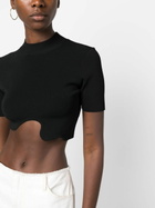 Christopher Esber Ribbed Crop Top
