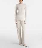 The Row Dantea cotton jersey top