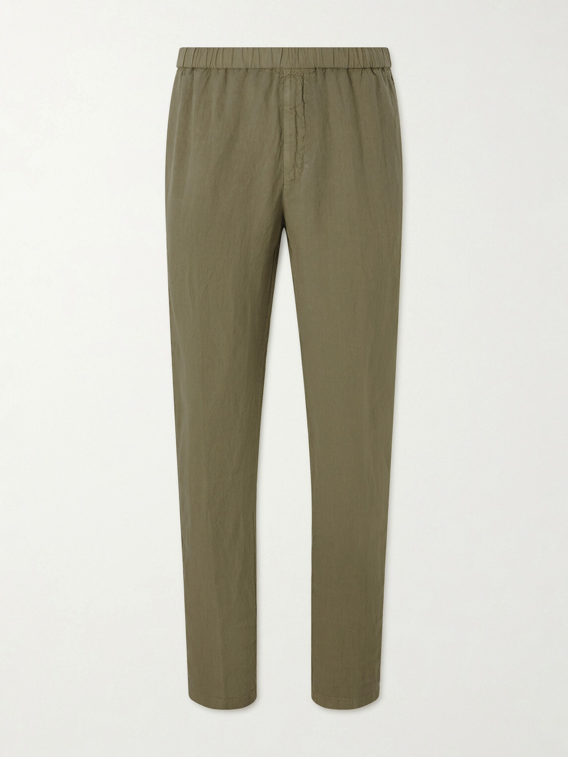 Boglioli - Tapered Linen Trousers - Green
