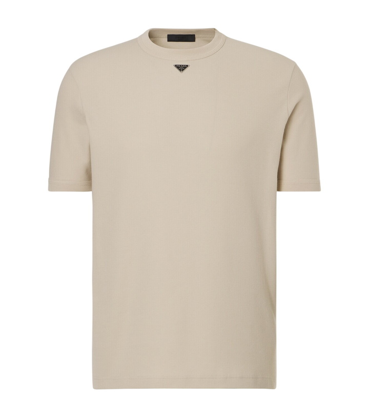 Photo: Prada Logo cotton T-shirt