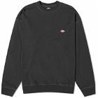 Danton Men's Logo Crew Sweater in Black