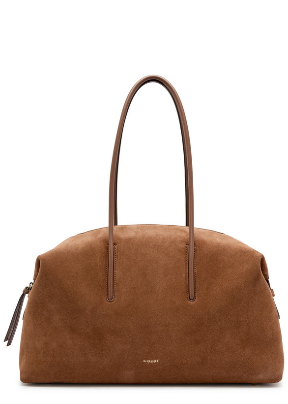 Photo: Demellier The Stockholm Suede Tote bag - Tan - One Size