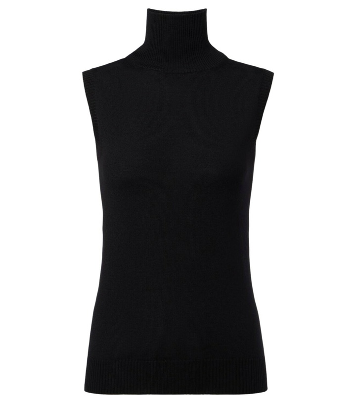 Photo: Sportmax Vertigo knitted virgin wool top