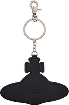 Vivienne Westwood Black Orb Keychain