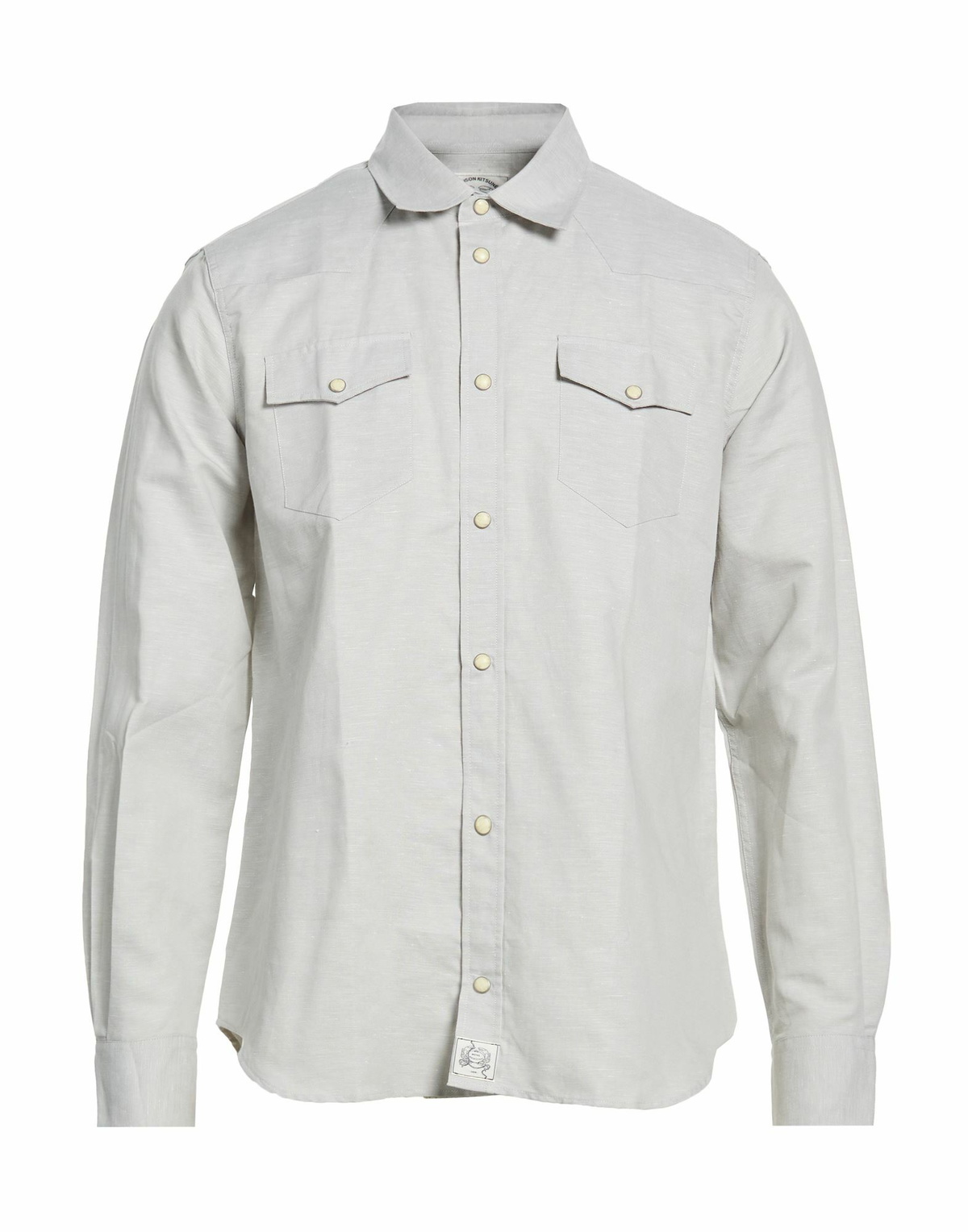 Maison Kitsuné Mens Shirt Light in Grey