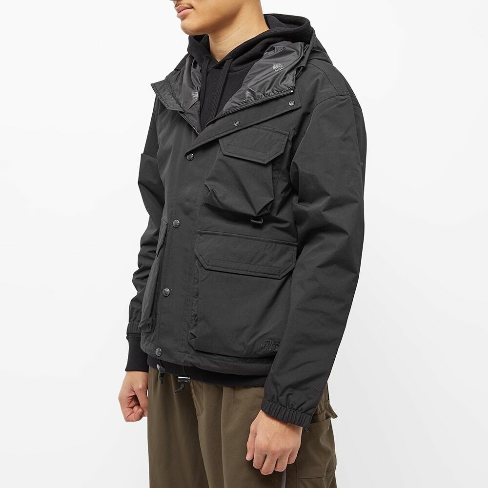 The North Face M66 Utility Hooded Rain Jacket in Black