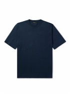 Rubinacci - Slim-Fit Cotton T-Shirt - Blue