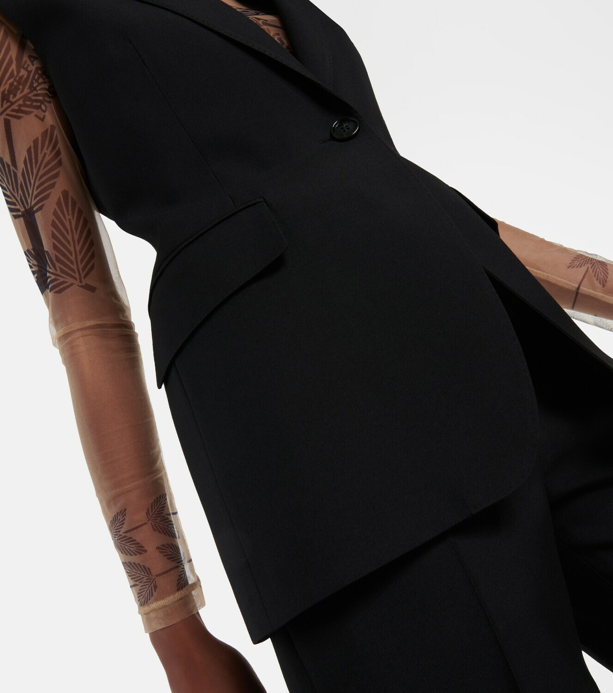 Burberry - Virgin wool vest