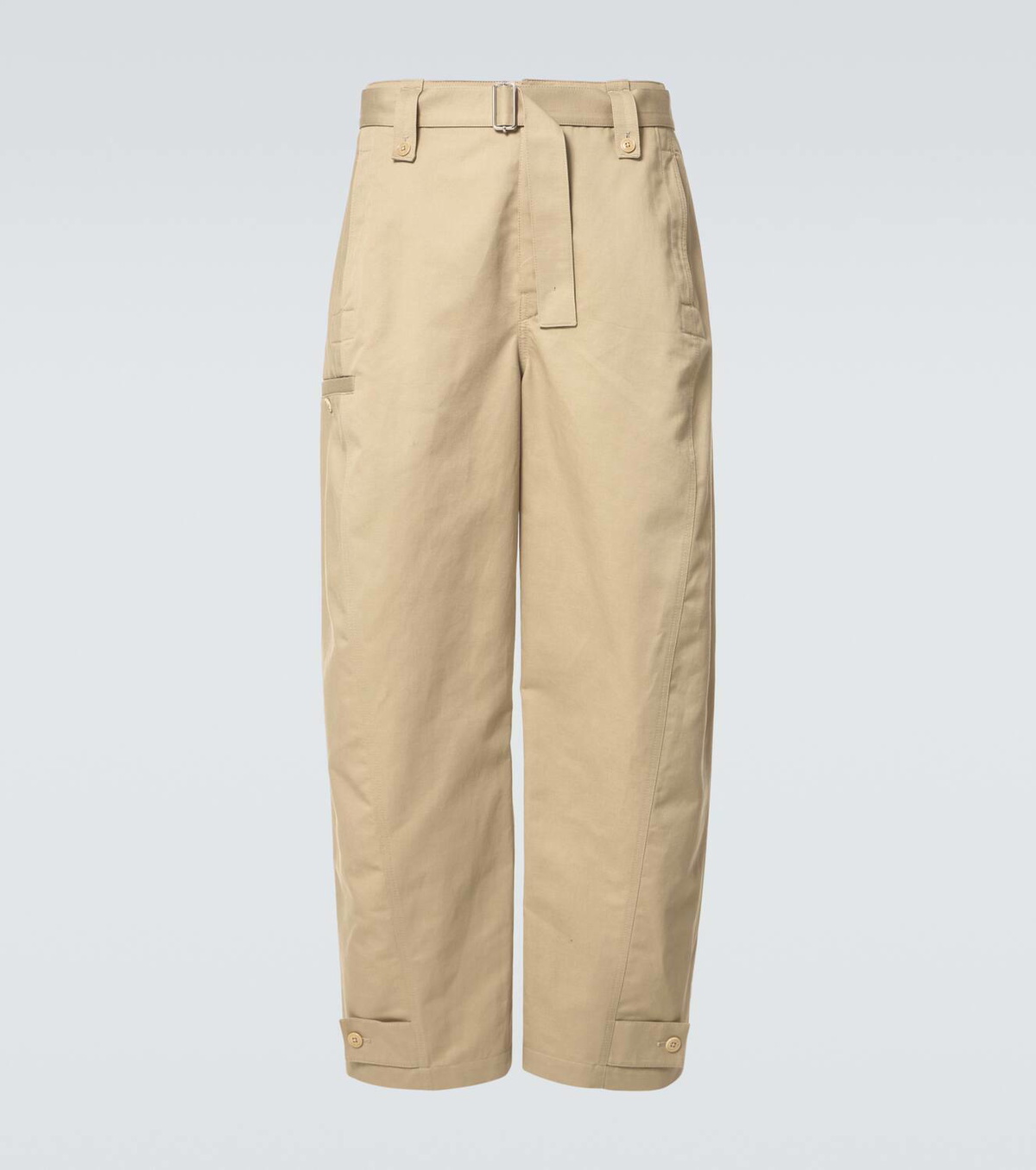 Lemaire Twisted cotton and linen twill pants