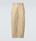 Lemaire Twisted cotton and linen twill pants