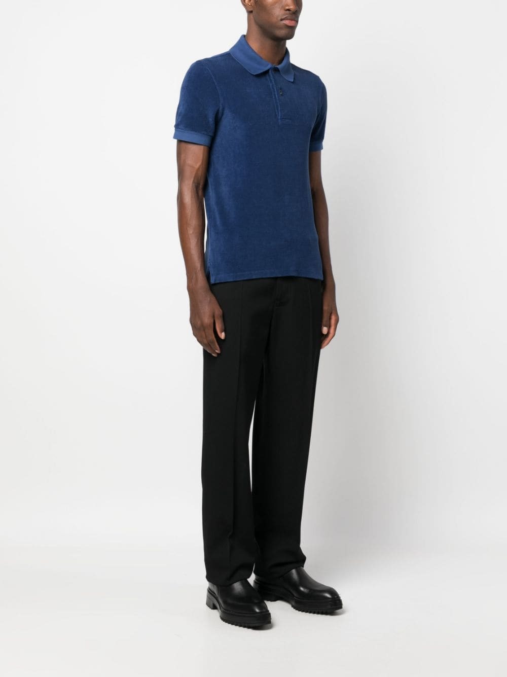 Tom Ford Bicolor Cotton Polo Shirt main image 1