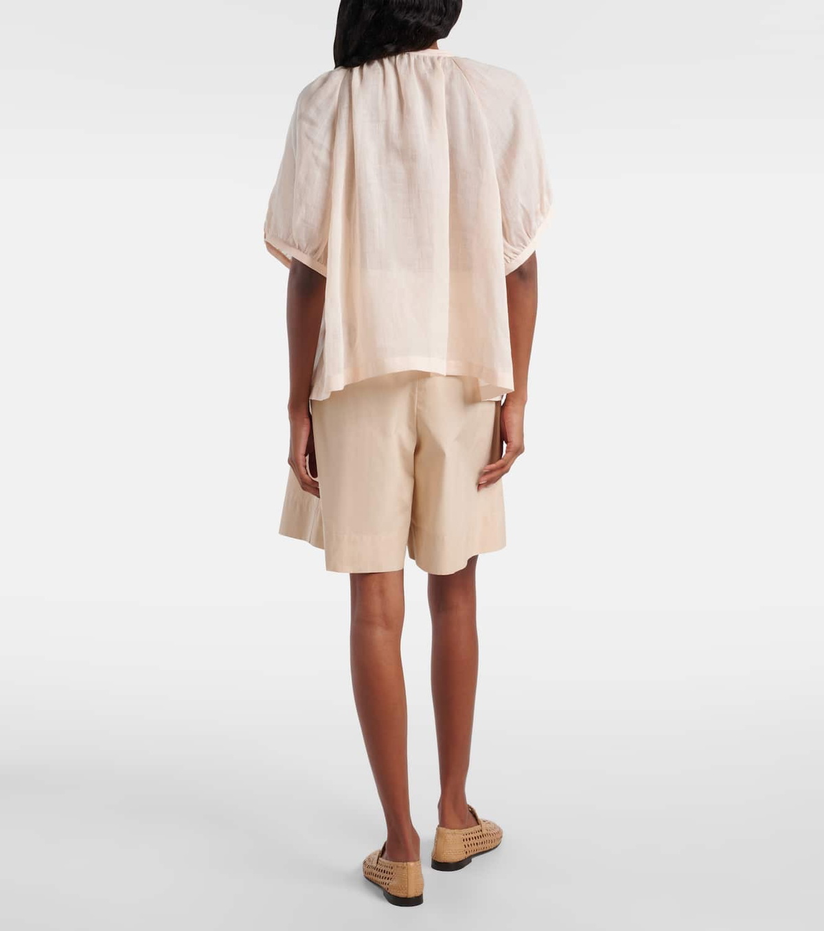 Loro Piana Gritt ramie blouse