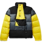 The North Face - Steep Tech Colour-Block Quilted Nylon-Ripstop Down Jacket - Yellow