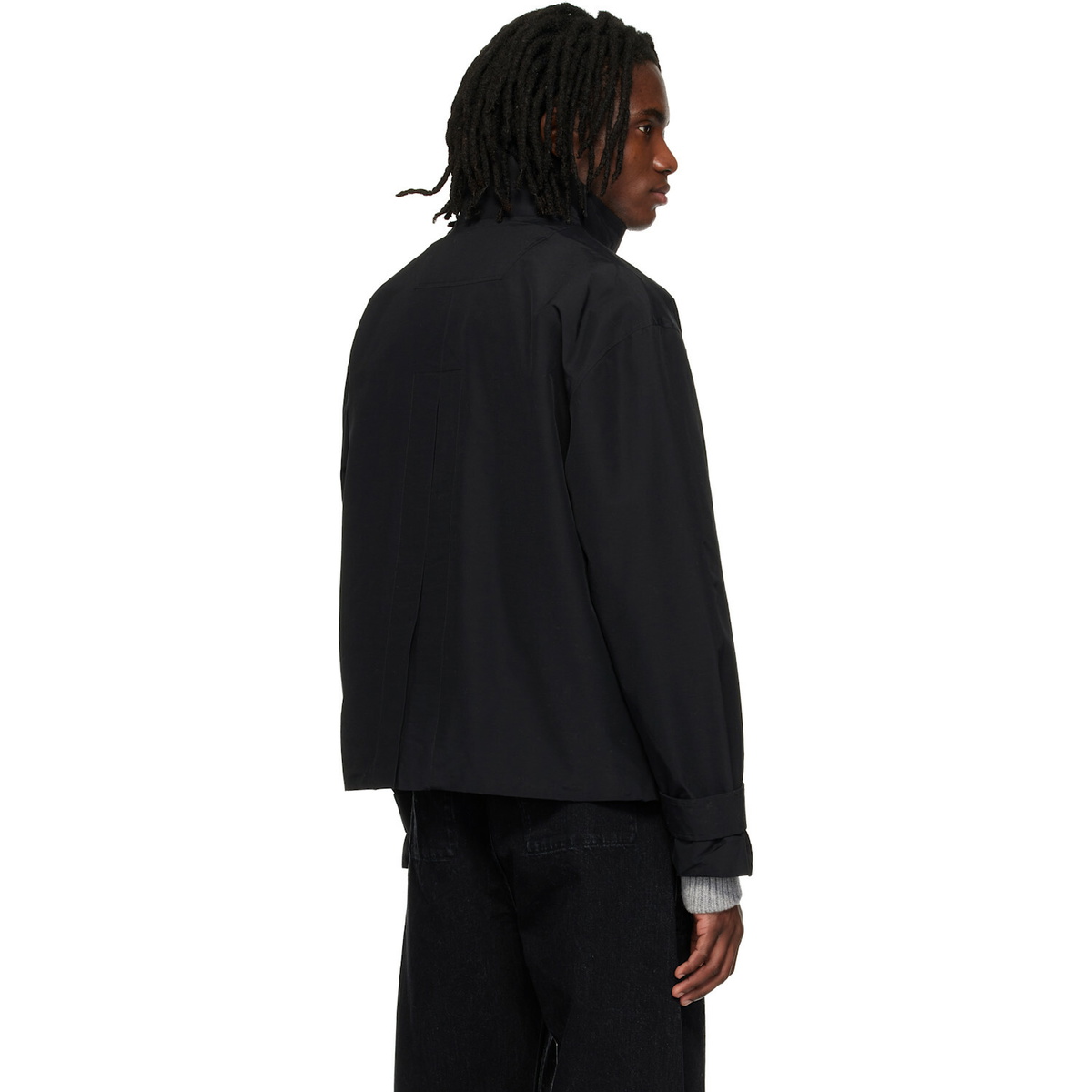 Entire Studios Black Trench Jacket