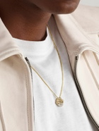 Greg Yuna - Umlaut Half 18-Karat Gold Diamond Pendant