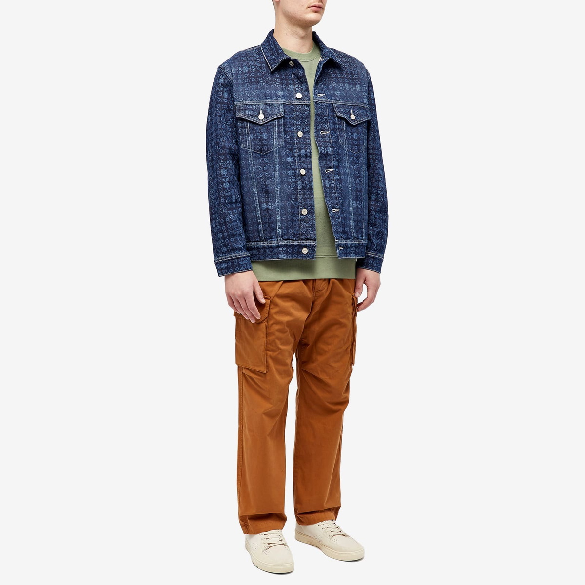 Paul Smith Men's Denim Jacket in Brown