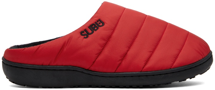 Photo: SUBU Red Quilted Slippers