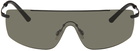 Oliver Peoples Black R-5 Sunglasses