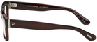 Oliver Peoples Burgundy Hollins Glasses