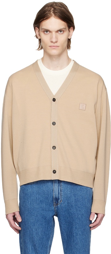 Photo: Wooyoungmi Beige Embroidered Cardigan