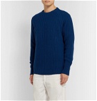 Barbour - Tynedale Ribbed Wool Sweater - Blue