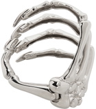 Raf Simons Silver Skeleton Hand