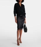 Tom Ford Cashmere and silk polo sweater