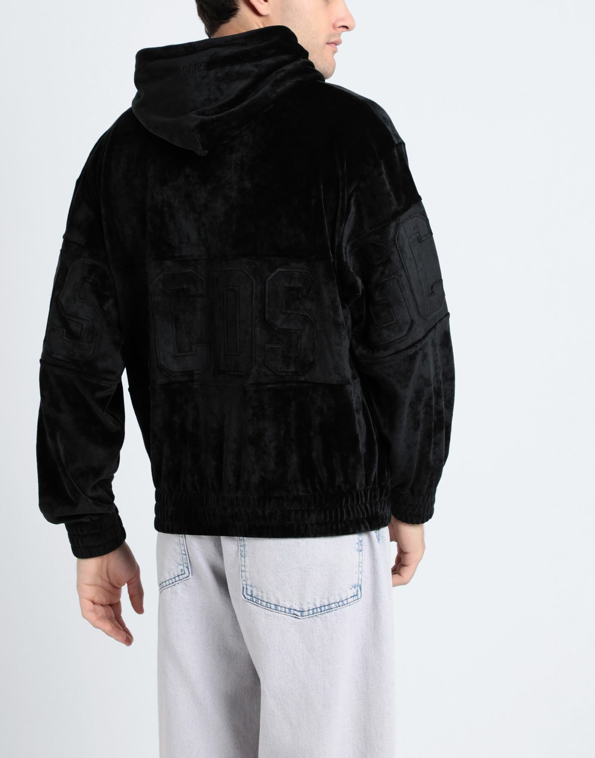 Gcds Mens Sweatshirt in Black