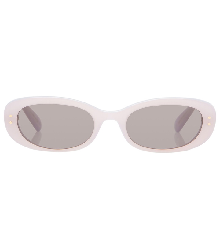 Photo: Dior Eyewear Dior Oblique B1I oval sunglasses