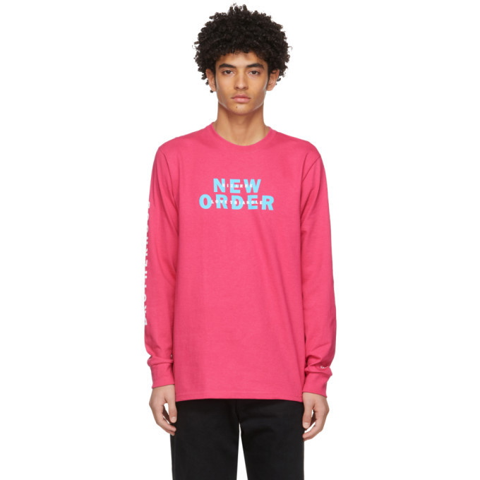Photo: Noah Pink New Order Edition Bizarre Love Triangle Long Sleeve T-Shirt