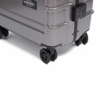 Eastpak Resist'r Luggage Case - Medium in Brushed Metal 