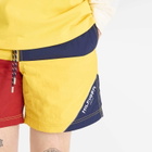 Tommy Jeans Men's Gi Sailing Colorblock Shorts in Yellow