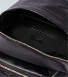 Saint Laurent Leather-trimmed backpack