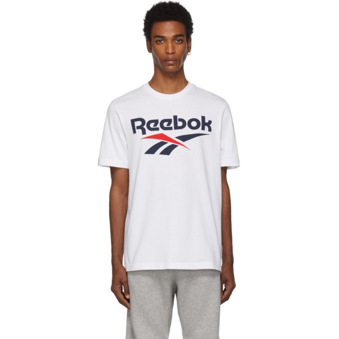 Photo: Reebok Classics White Logo T-Shirt