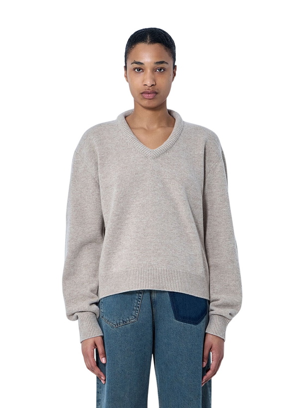 Photo: Acne Studios Open Back Wool Knit
