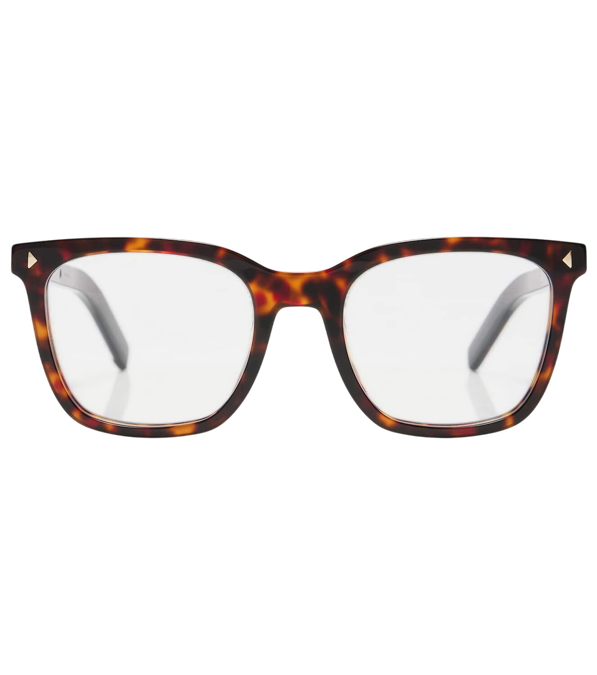 プラダ　スクエアトゥ　ロゴ　プレート　金具　ネイビー　EU35.5　ガラスレザー プラダ スクエアトゥ ロゴ プレート 金具 ネイビー EU35.5