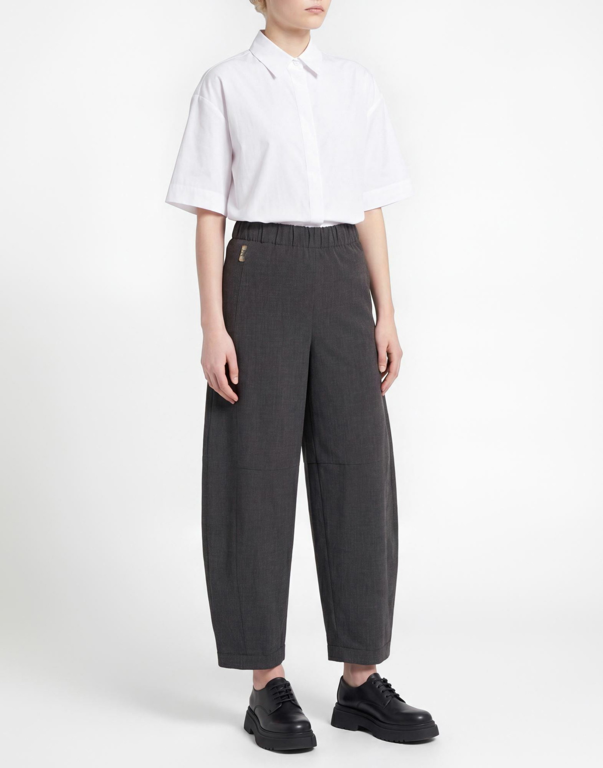 Jijil Womens Pants Charcoal
