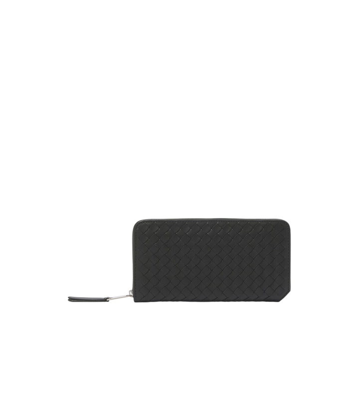 Photo: Bottega Veneta Intrecciato leather wallet