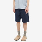 NN07 Men's Keith Linen Shorts in Navy Blue