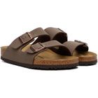 Birkenstock Brown Regular Arizona Birkibuc Sandals