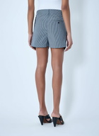 Vivienne Westwood High-Waisted Checkered Shorts