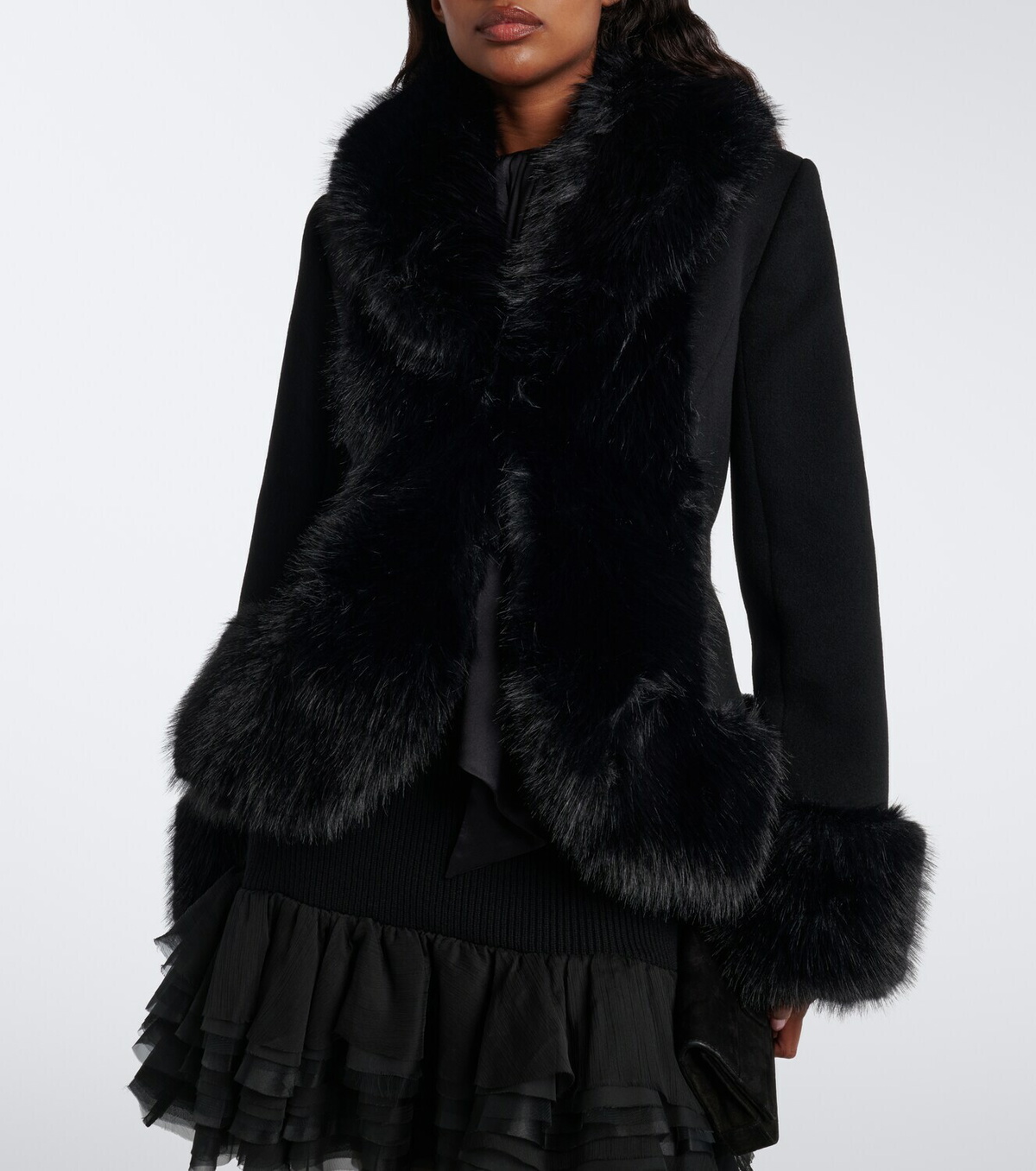 Nina Ricci Wool and cashmere jacket
