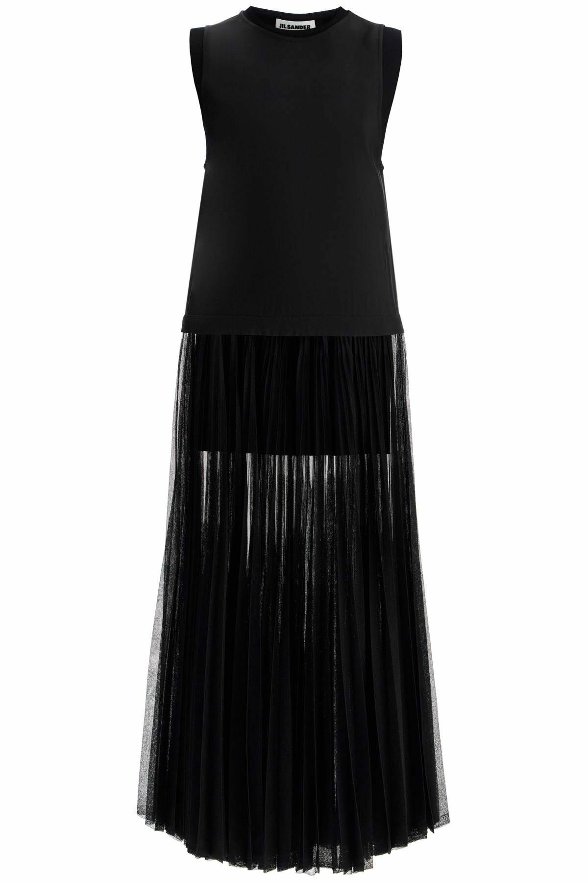 ワンピース JIL SANDER Pleated skirt dress Black  J02CT0101J45014 Jil Sander Pleated Skirt | Black | FARFETCH