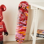 Maharishi Men's Maha Warhol Jesus Skate Deck in Magenta