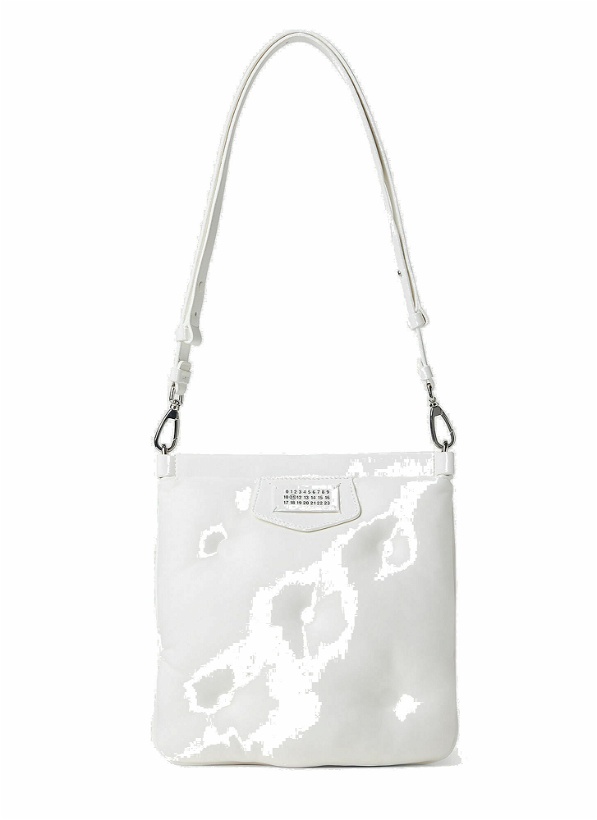 Photo: Maison Margiela - Glam Slam Flat Shoulder Bag in White