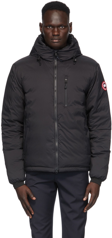 Photo: Canada Goose Black Down Packable Lodge Hooded Jacket