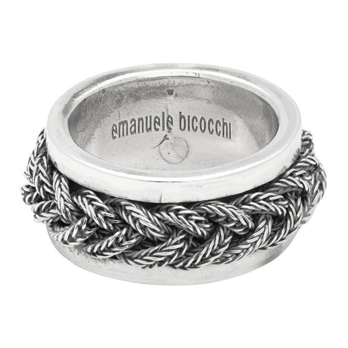 Photo: Emanuele Bicocchi Silver Braided Band Bracelet