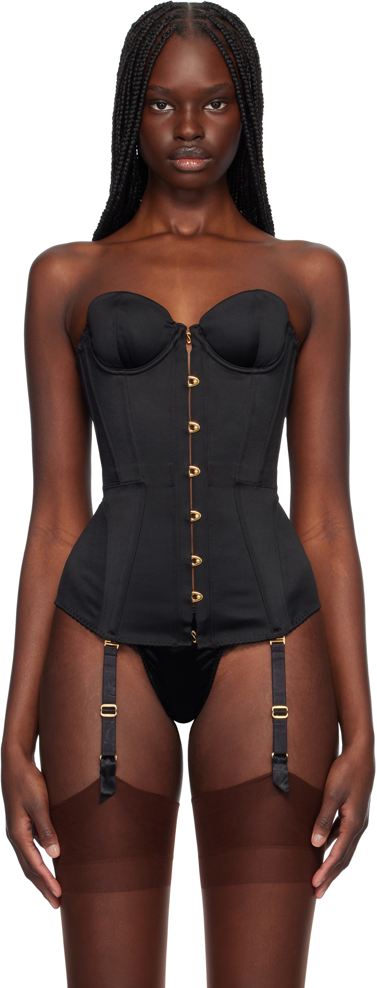 Agent Provocateur Black Mercy Corset